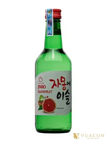 Rượu Soju Jinro Grapefruit Giá thùng 20 chai – Hàn Quốc, 375ml