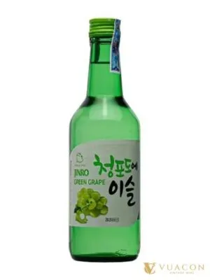 Rượu Soju Jinro Green Grape Giá thùng 20 chai – Hàn Quốc, 375ml