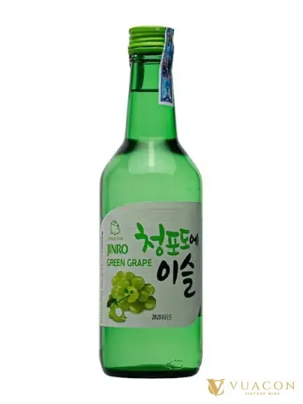 Rượu Soju Jinro Green Grape Giá thùng 20 chai – Hàn Quốc, 375ml