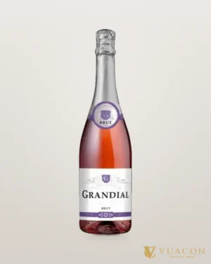 Rượu Sparkling Grandial Rose – chai chính hãng tại Vua Cồn