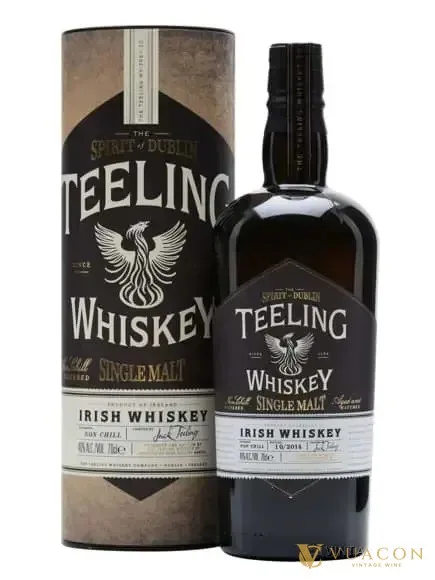 Rượu Teeling Single Malt Whiskey – irish Whiskey, Ireland, 700ml