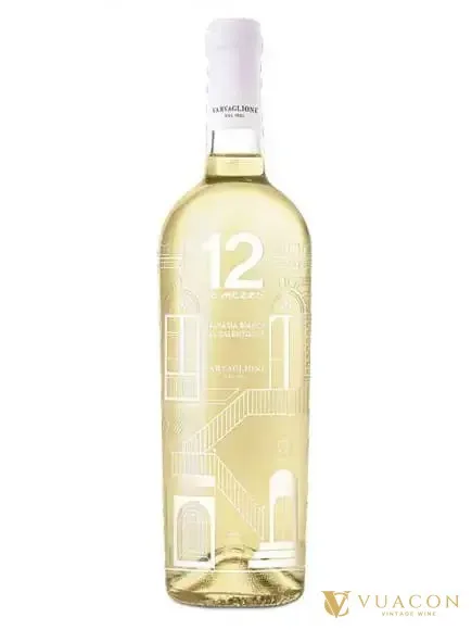 Rượu vang 12 E Mezzo Malvasia Masseria – Puglia, Ý, 750ml