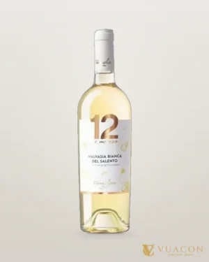 Rượu vang 12 E Mezzo Malvasia – chai chính hãng tại Vua Cồn