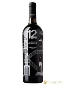 Rượu vang 12 E Mezzo Negroamaro Masseria – Puglia, Ý, 750ml