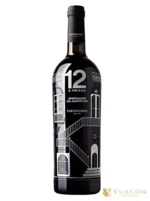 Rượu vang 12 E Mezzo Negroamaro Masseria – Puglia, Ý, 750ml