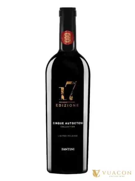 Rượu vang 17 Edizione Limited Release – Ý, 750ml