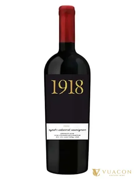 Rượu vang 1918 Prime Syrah Cabernet Sauvignon Premium – Chile, 750ml