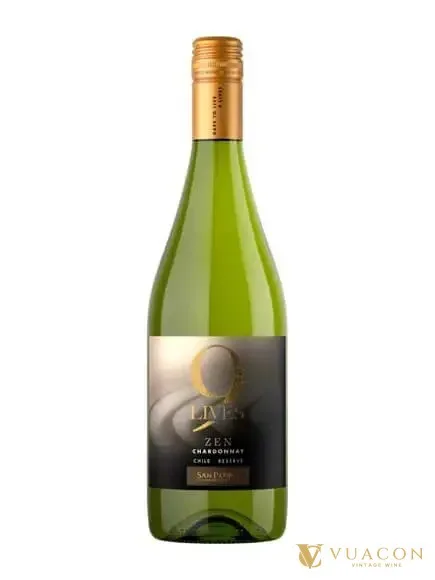 Rượu vang 9 Lives Zen Chardonnay – Chile, 750ml
