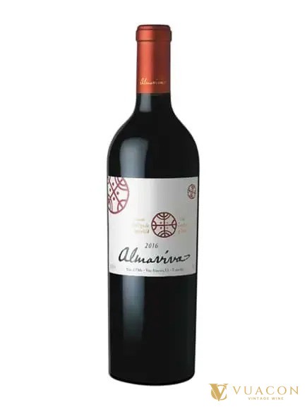 Chai rượu vang Almaviva, icon wine Chile liên doanh với Mouton Rothschild