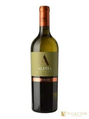 Rượu vang Alpha Estate Sauvignon Blanc – Hy Lạp, 750ml