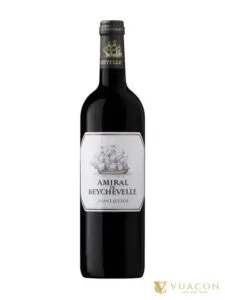 Rượu vang Amiral De Beychevelle – Bordeaux, Pháp, 750ml