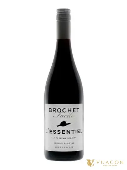 Rượu vang Ampelidae Brochet Facile L’Essentiel Organic Red – Pháp, 750ml