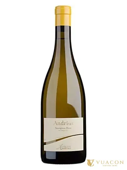 Rượu vang Andrius Sauvignon Blanc – Ý, 750ml