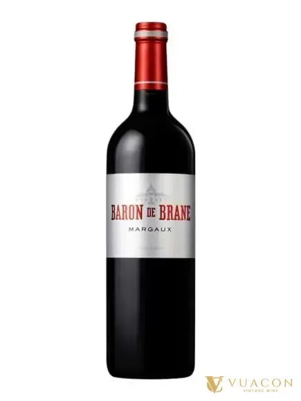 Rượu vang Baron De Brane Margaux – Bordeaux, Pháp, 750ml