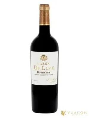 Rượu vang Barons De Luze Bordeaux – Pháp, 750ml