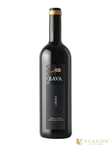 Rượu vang Bava Libera Barbera d’Asti – Piedmont, Ý, 750ml