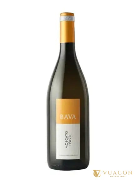 Moscato d'Asti Bava vang ngọt nhẹ Piedmont