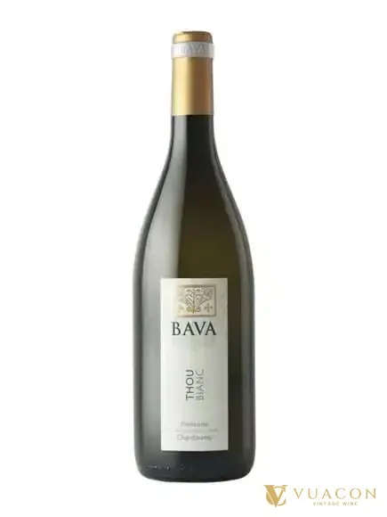 Rượu vang Bava Thou Bianc Chardonnay – Ý, 750ml