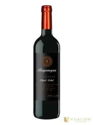 Rượu vang Bayanegra Black Label – Tây Ban Nha, 750ml