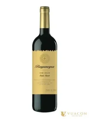 Rượu vang Bayanegra Semi Sweet Red – Tây Ban Nha, 750ml