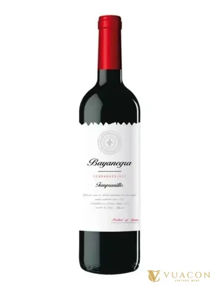 Rượu vang Bayanegra Tempranillo – Tây Ban Nha, 750ml