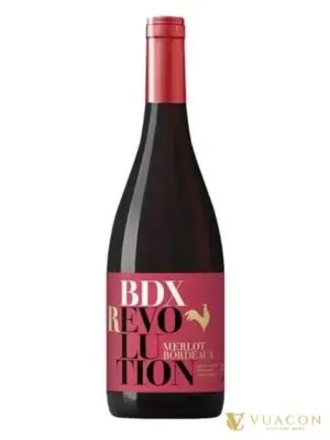Rượu vang BDX Revolution Merlot – Bordeaux, Pháp, 750ml
