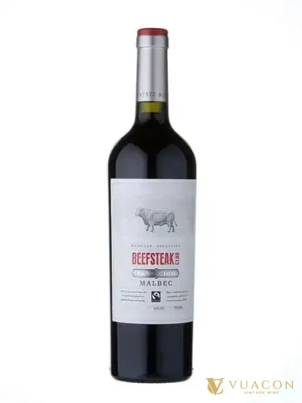 Rượu vang Beefsteak Club Estate Bottled Malbec – Mendoza, Argentina, 750ml
