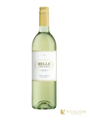 Rượu vang Belle Ambiance Pinot Grigio – Hoa Kỳ, 750ml
