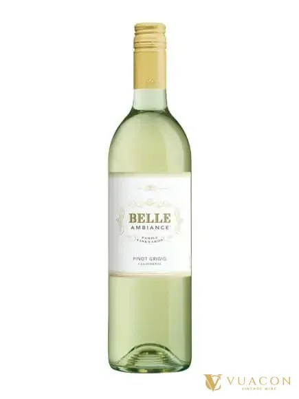 Rượu vang Belle Ambiance Pinot Grigio – Hoa Kỳ, 750ml