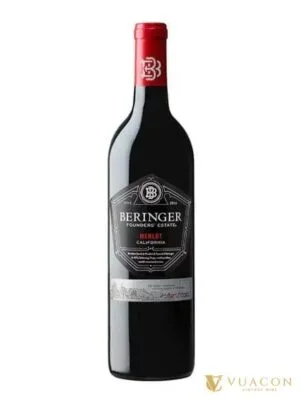 Rượu vang Beringer Founder’s Estate Merlot – Hoa Kỳ, 750ml