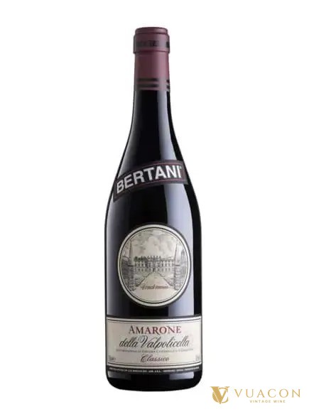Chai vang Bertani Amarone della Valpolicella Classico