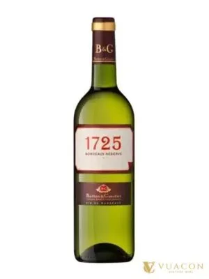 Rượu vang B&G 1725 Bordeaux Reserve Blanc – Pháp, 750ml
