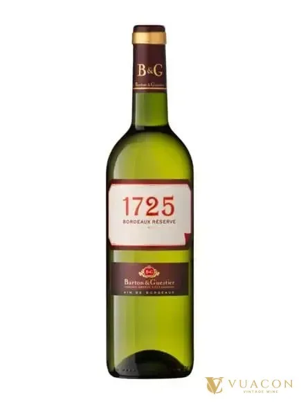 Rượu vang B&G 1725 Bordeaux Reserve Blanc – Pháp, 750ml