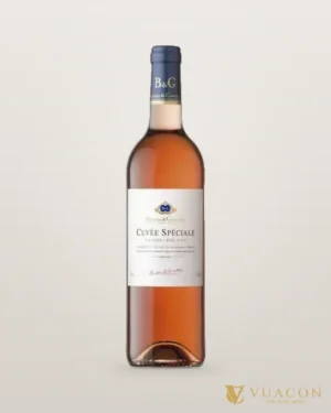 Rượu vang B&G Cuvee Speciale Vin Rose – chai chính hãng tại Vua Cồn