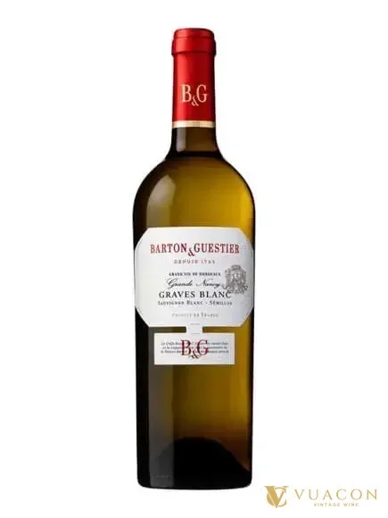 Rượu vang B&G Graves Blanc – Bordeaux, Pháp, 750ml