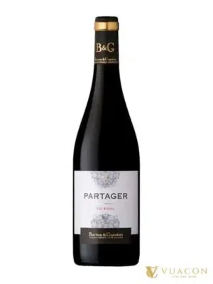 Rượu vang B&G Partager Rouge – VIN Rouge – Pháp, 750ml