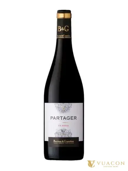 Rượu vang B&G Partager Rouge – VIN Rouge – Pháp, 750ml