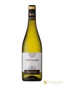 Rượu vang B&G Partager Vin Blanc – Pháp, 750ml