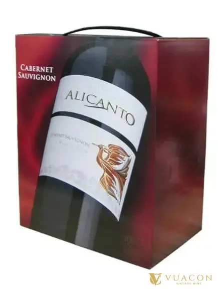 Rượu Vang bịch Alicanto Cabernet Sauvignon 3 lít – Chile, 3000ml