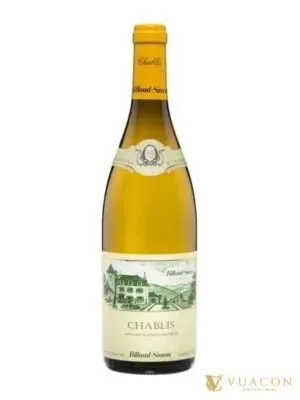 Rượu vang Billaud Simon Chablis – Burgundy, Pháp, 750ml