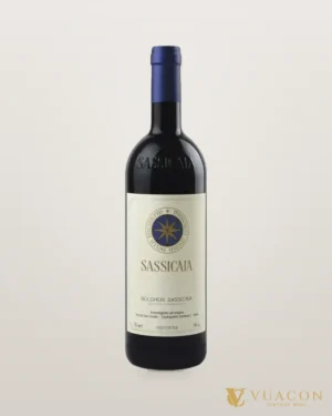 Rượu vang Bolgheri Sassicaia – chai chính hãng tại Vua Cồn