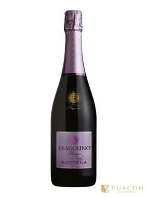 Rượu vang Bottega Fragolino – sparkling Brut, Ý, 750ml