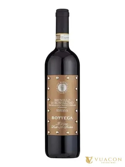 Rượu vang Bottega Il Vino Pret A Porter Riserva Brunello di Montalcino – Toscana, Ý, 750ml