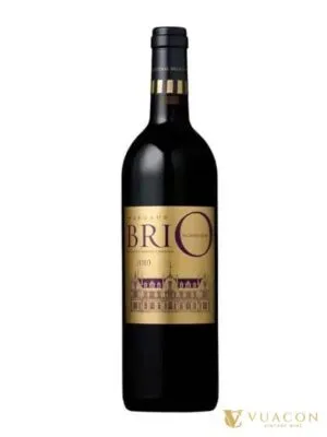Rượu vang Brio de Cantenac Brown – Bordeaux, Pháp, 750ml