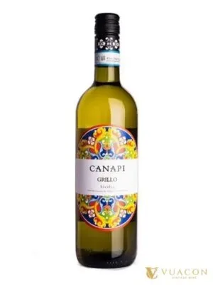 Rượu vang Canapi Grillo – Sicily, Ý, 750ml