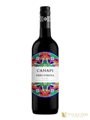 Rượu vang Canapi Nero d’Avola – Sicily, Ý, 750ml