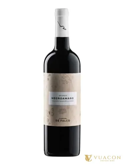 Rượu vang Cantine De Falco Negroamaro – Ý, 750ml
