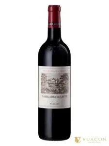 Rượu vang Carruades de Lafite – Bordeaux, Pháp, 750ml