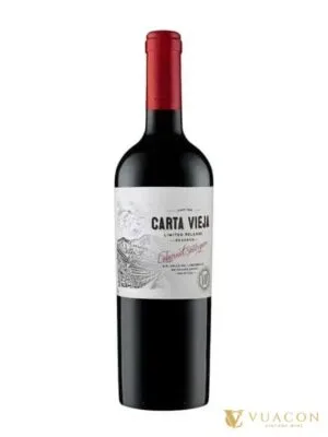 Rượu vang Carta Vieja Cabernet Sauvignon – Chile, 750ml