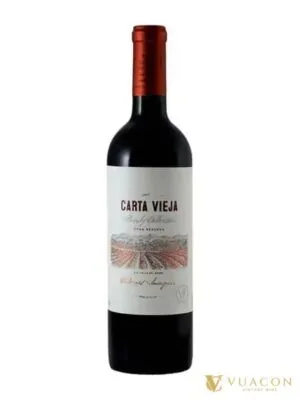 Rượu vang Carta Vieja Reserva Cabernet Sauvignon – Chile, 750ml